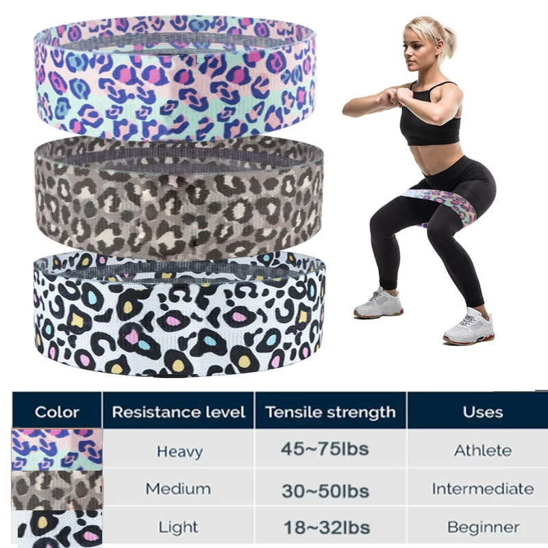 MKAS Fitness Long Resistance Bands – 3-Piece Fabric Workout Set for Pull-Ups, Glute Training & Full-Body Exercis