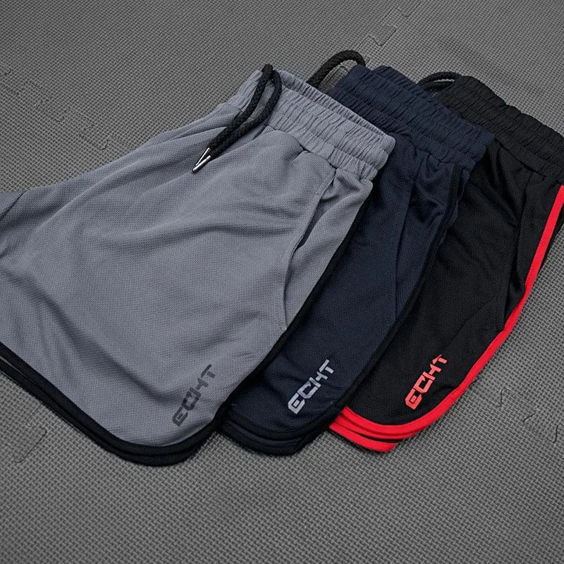 Men’s Summer Running & Gym Shorts – Quick-Dry Mesh Fitness Shorts