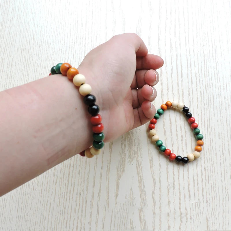 6mm Sandalwood 108 Bead Mala – Buddhist Prayer Bracelet for Meditation & Yoga