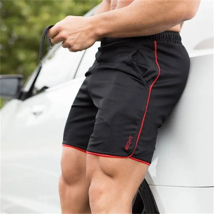 Men’s Summer Running & Gym Shorts – Quick-Dry Mesh Fitness Shorts