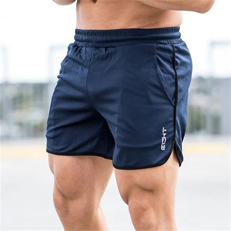 Men’s Summer Running & Gym Shorts – Quick-Dry Mesh Fitness Shorts