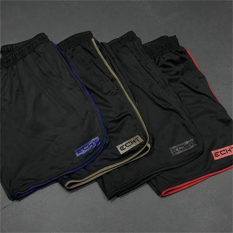 Men’s Summer Running & Gym Shorts – Quick-Dry Mesh Fitness Shorts