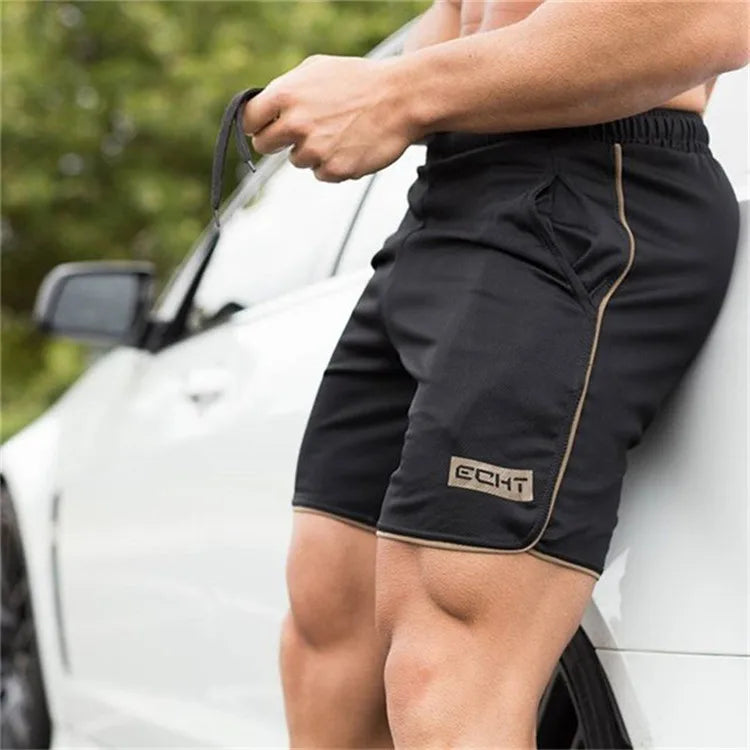 Men’s Summer Running & Gym Shorts – Quick-Dry Mesh Fitness Shorts