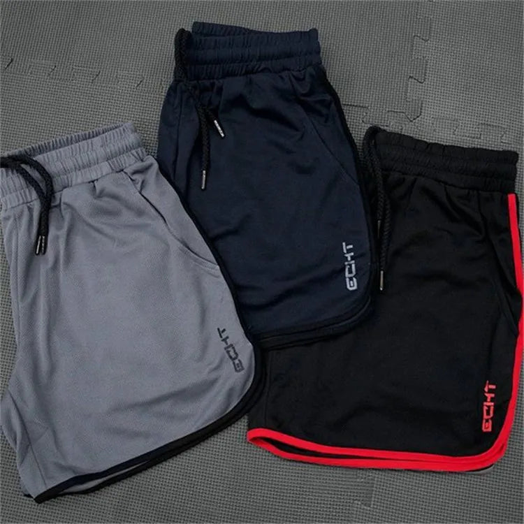 Men’s Summer Running & Gym Shorts – Quick-Dry Mesh Fitness Shorts