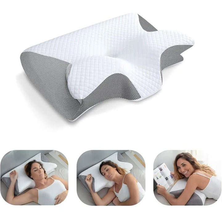Memory Foam Cervical Pillow – Ergonomic Neck Pain Relief