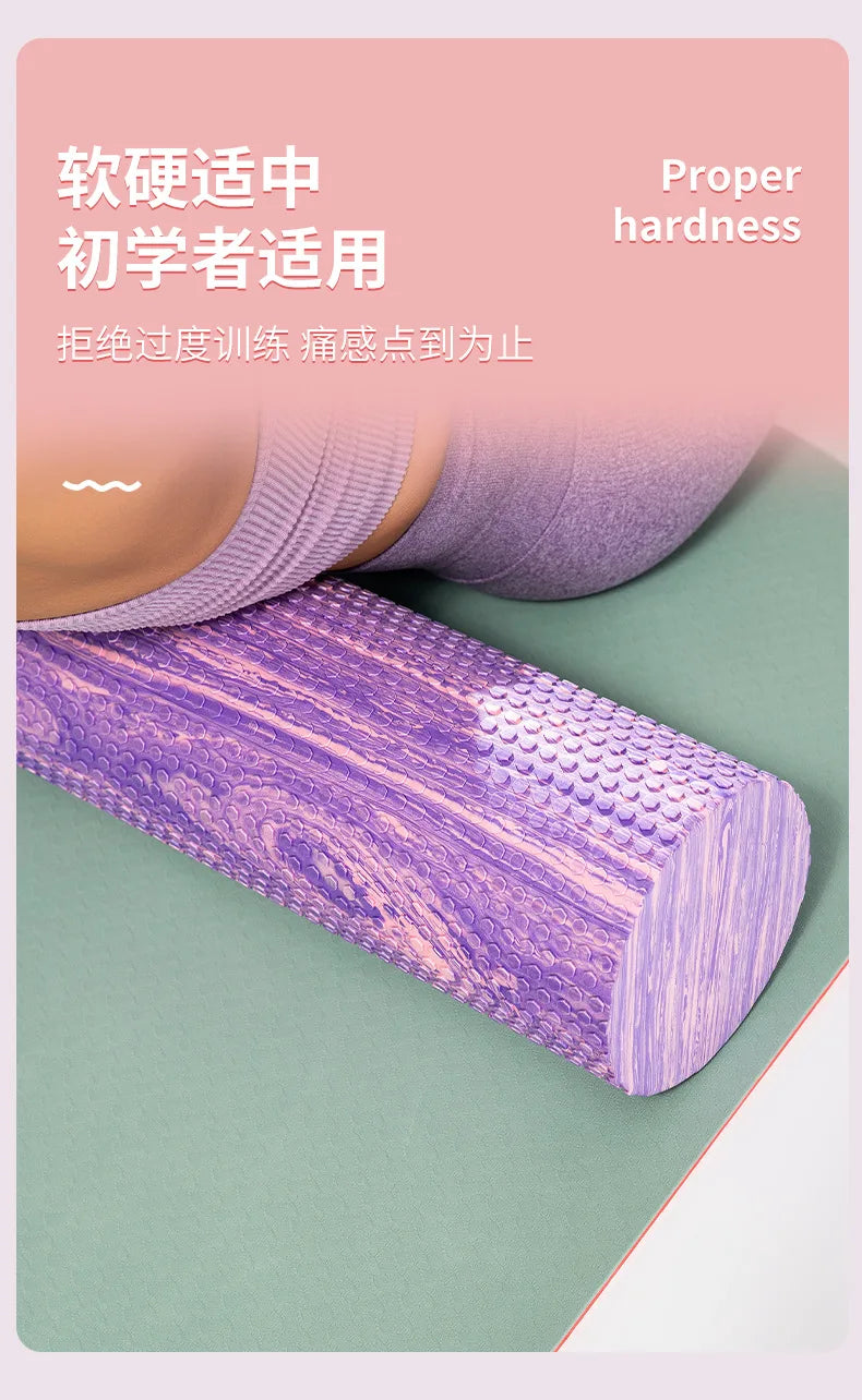 EVA Foam Roller Yoga Column – 30/45/60cm Pilates Massage Block