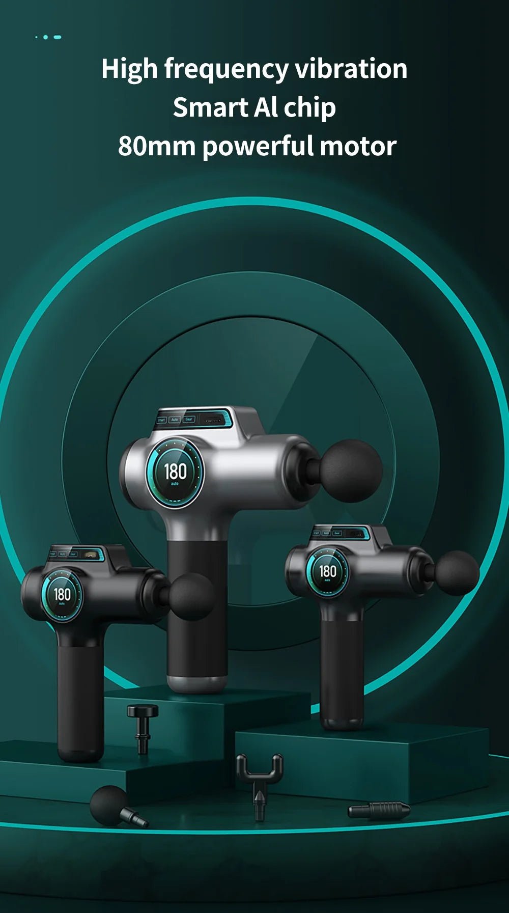 99-Level Deep Tissue Massage Gun – Electric Muscle & Fascia Relaxation Tool