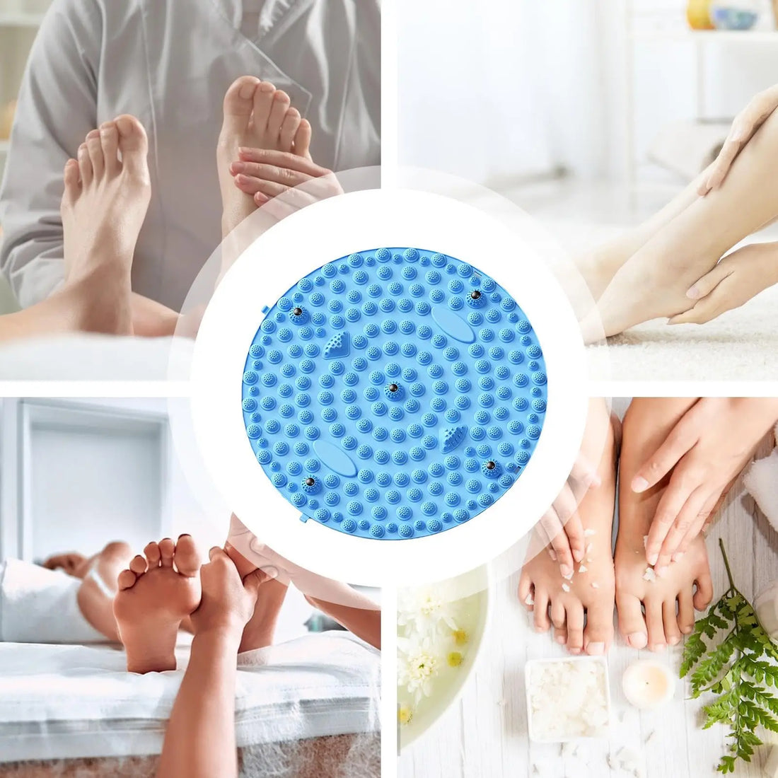 Fingerpressure Foot Massage Pad Acupressure Yoga Mat Training Board