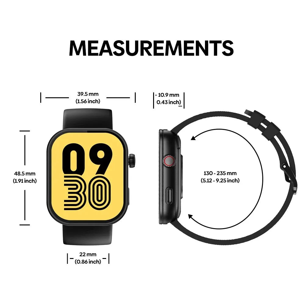 Zeblaze Btalk Plus Smartwatch – 2.03" HD Voice Calling & Fitness Tracker