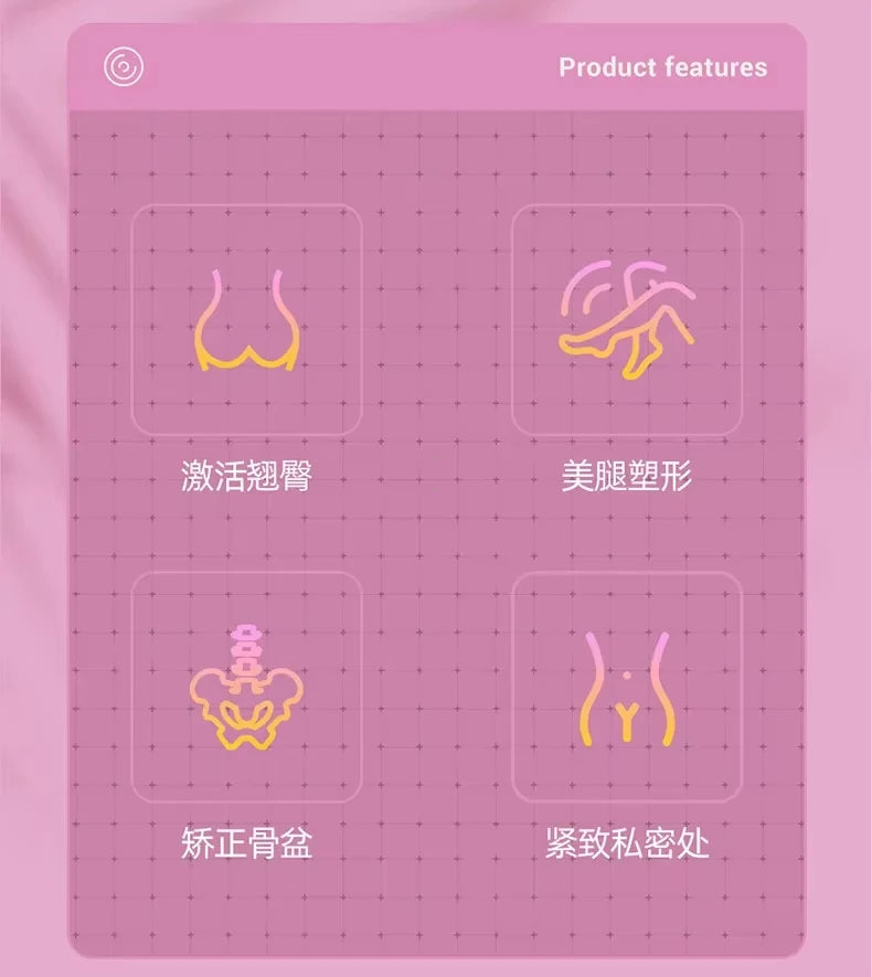 Digital Counter Hip Trainer – Adjustable Pelvic Floor & Inner Thigh Exerciser for Leg Strength and Fitness Training