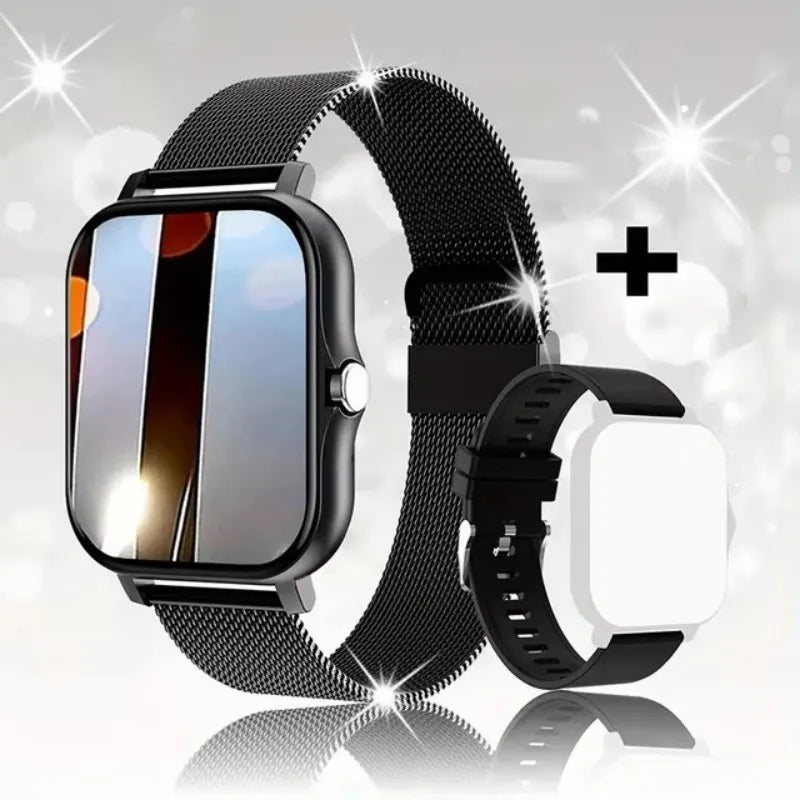 Smartwatch with Bluetooth Call, Health Monitoring, 1.44" Color Screen