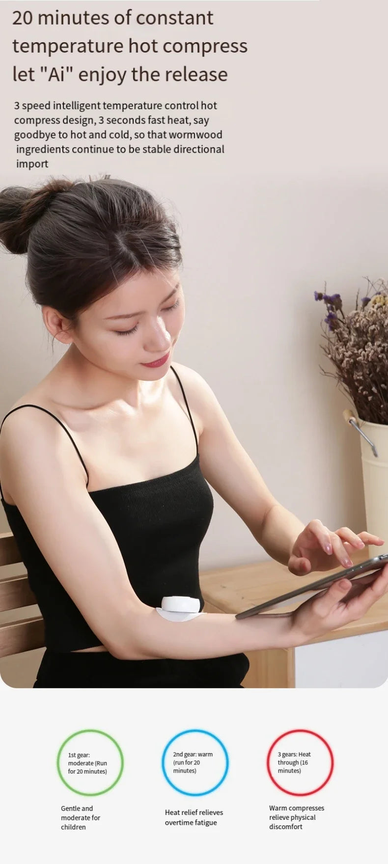 Smart Smoke-Free Moxibustion Device – Portable Heat Therapy Box