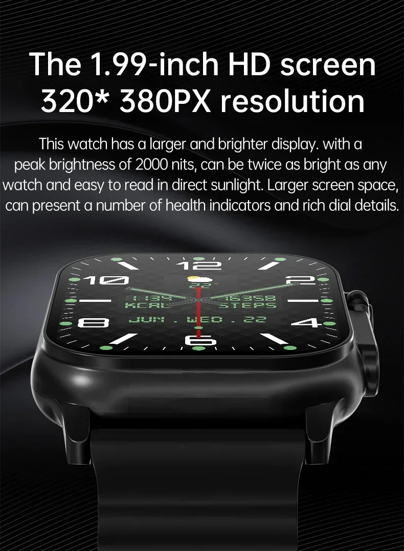 T900 Ultra 2 Smartwatch Men 49mm AMOLED NFC Waterproof