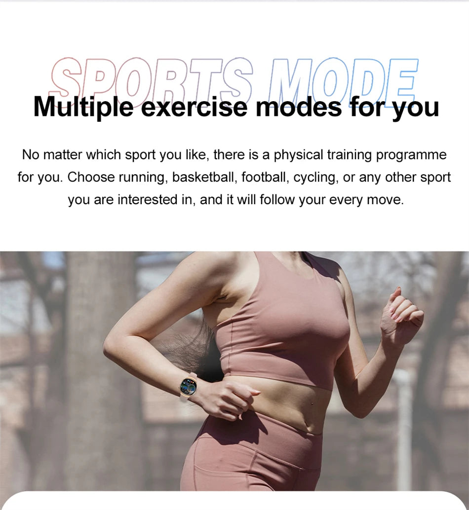 Women’s GPS Smartwatch with NFC, Bluetooth Call & Health Tracking