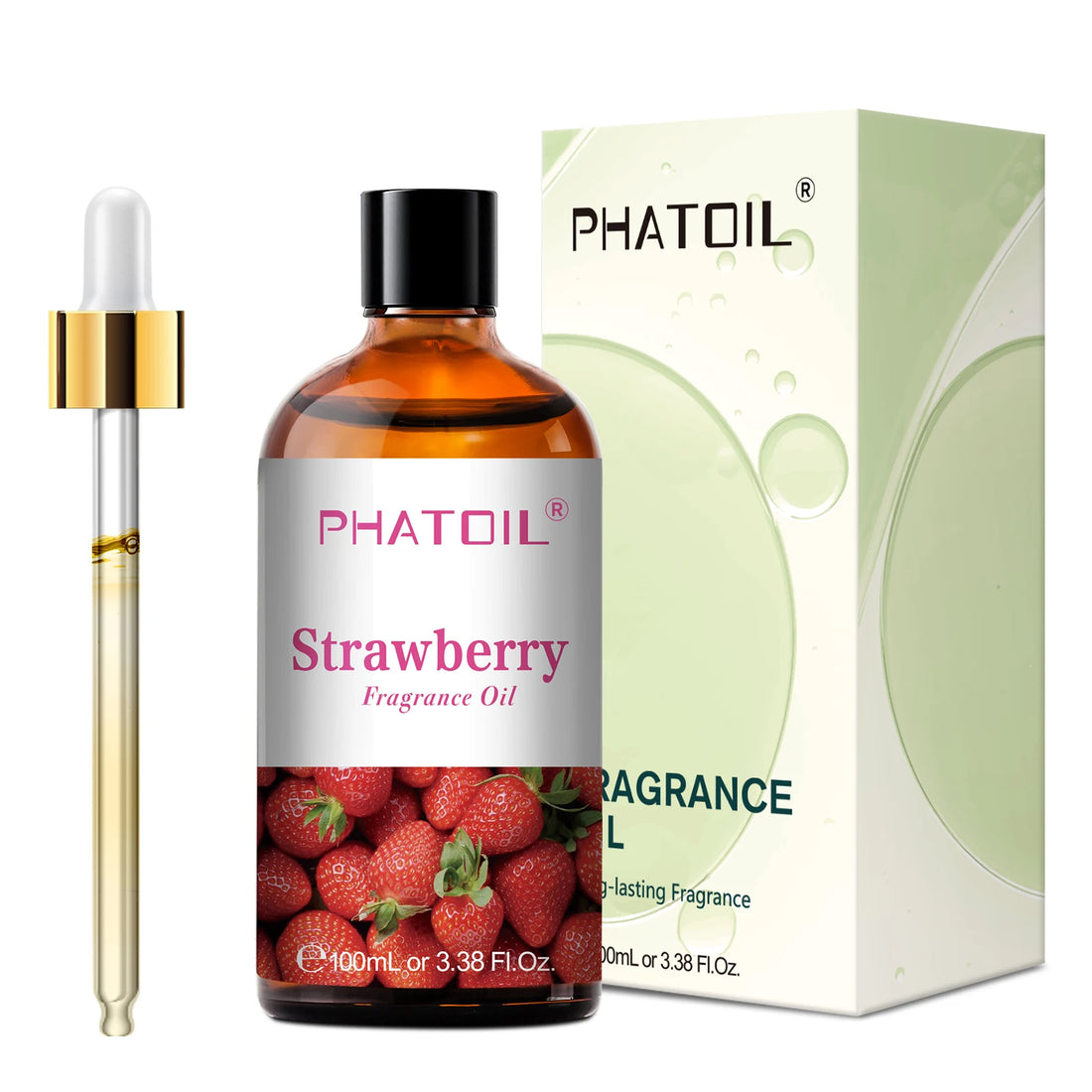 PHATOIL 100ml Aromatherapy Oil – Fragrance Essential Oil with Dropper