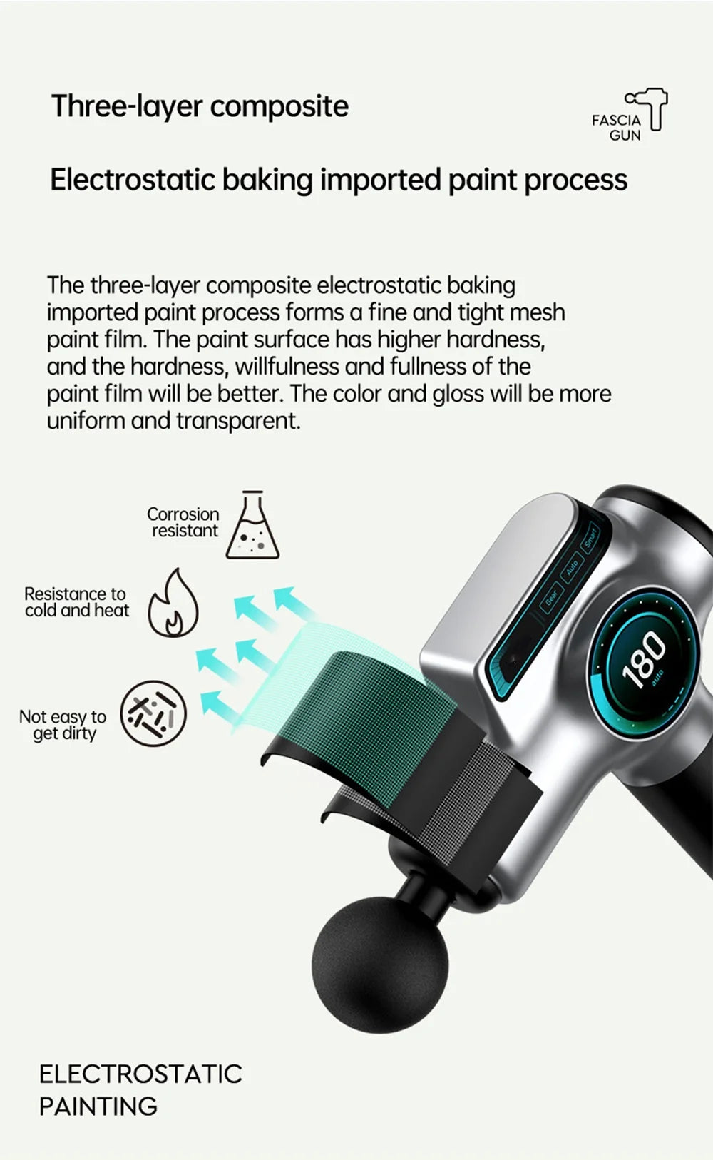 99-Level Deep Tissue Massage Gun – Electric Muscle & Fascia Relaxation Tool