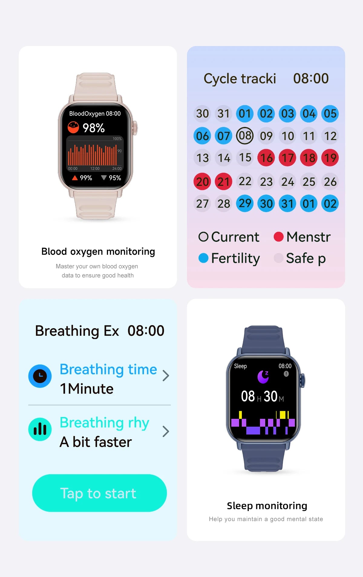 LIGE 2025 Smartwatch 1.83" HD Screen, BT Call, Health & Fitness Tracker