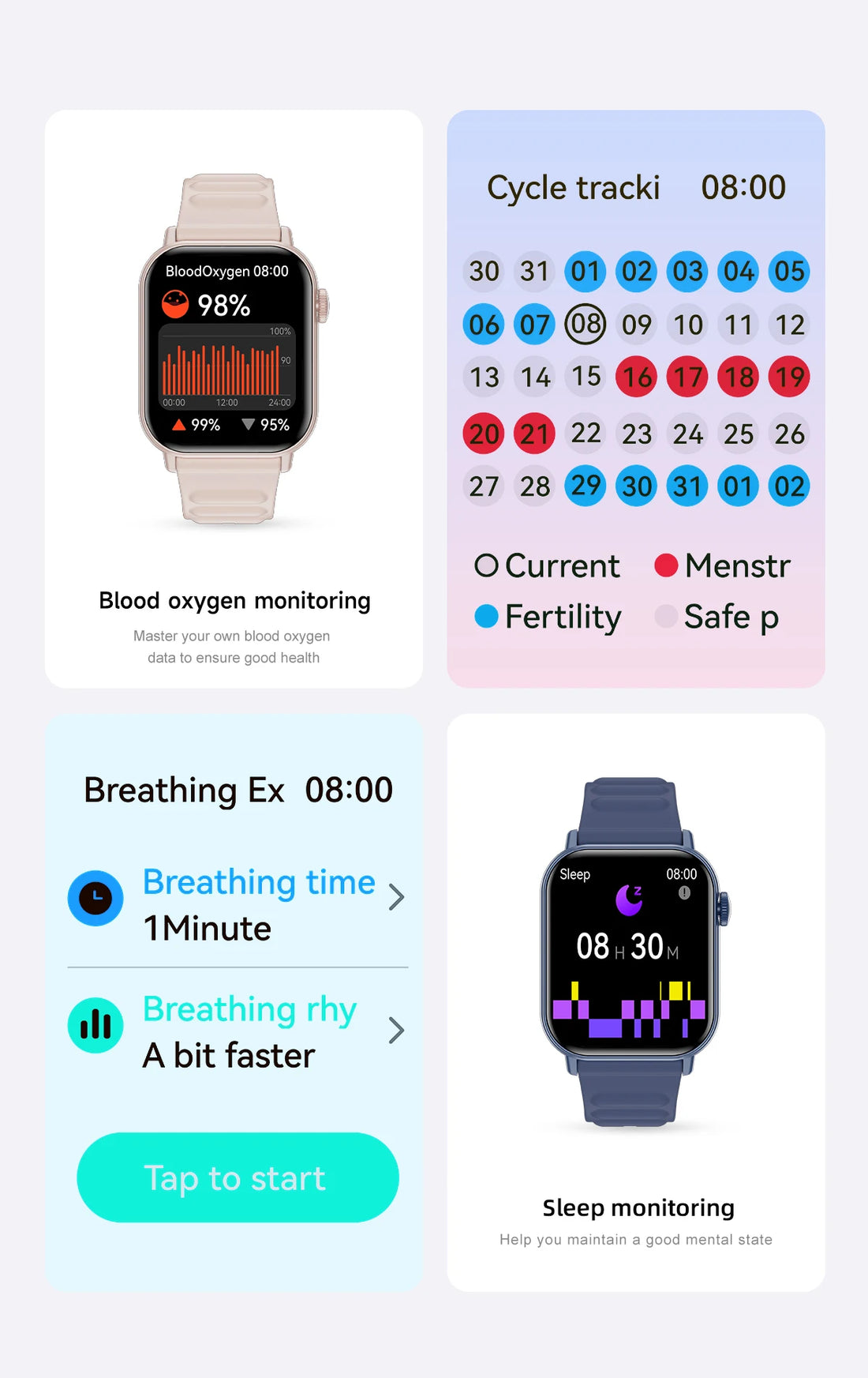 LIGE 2025 Smartwatch 1.83" HD Screen, BT Call, Health & Fitness Tracker