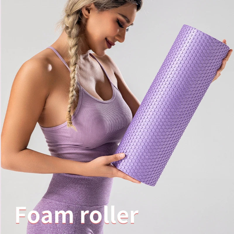 EVA Foam Roller Yoga Column – 30/45/60cm Pilates Massage Block