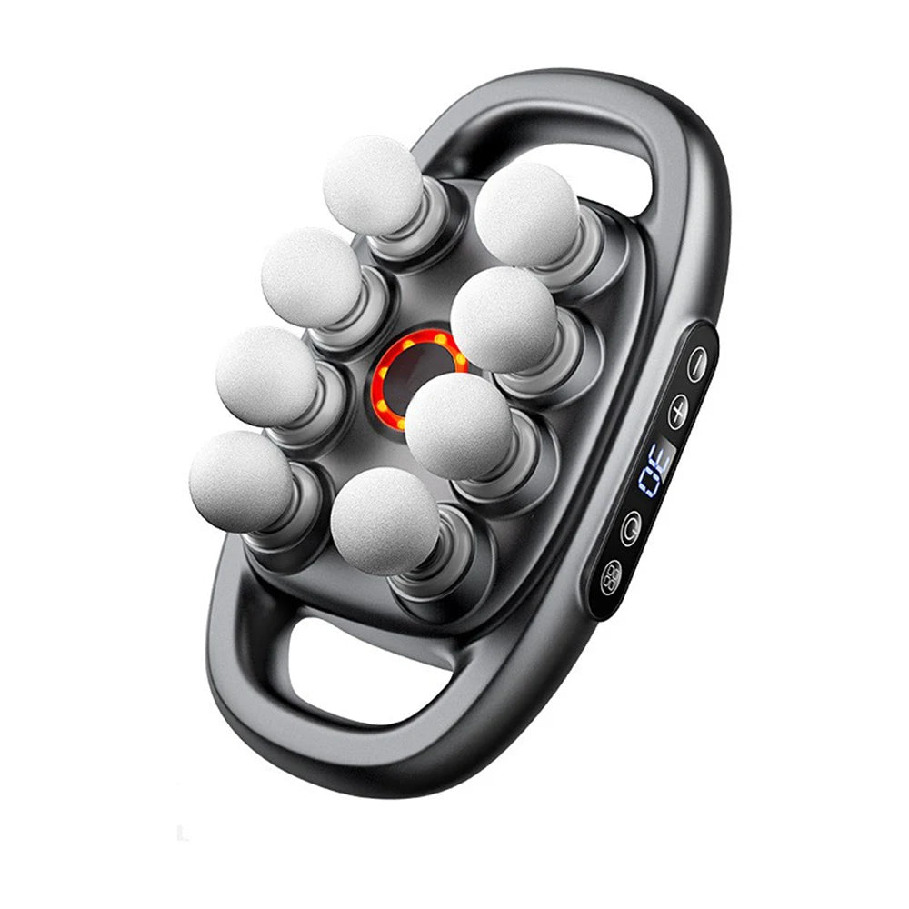 24-Head High-Frequency Massage Gun with 99 Speed Levels