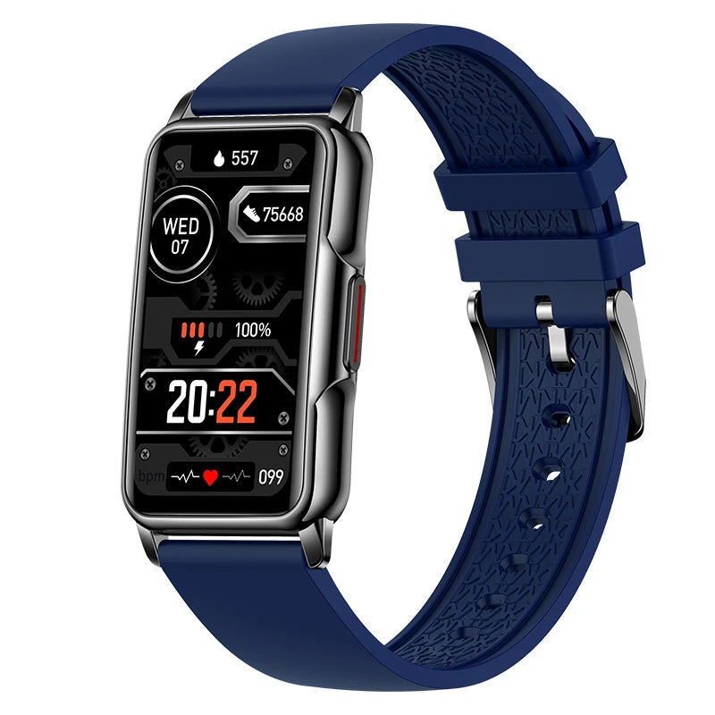 Smart Bracelet Watch – Android iOS Compatible, Waterproof Fitness Tracker with Heart Rate Monitor & 20+ Sports Modes, Gift for Men & Women