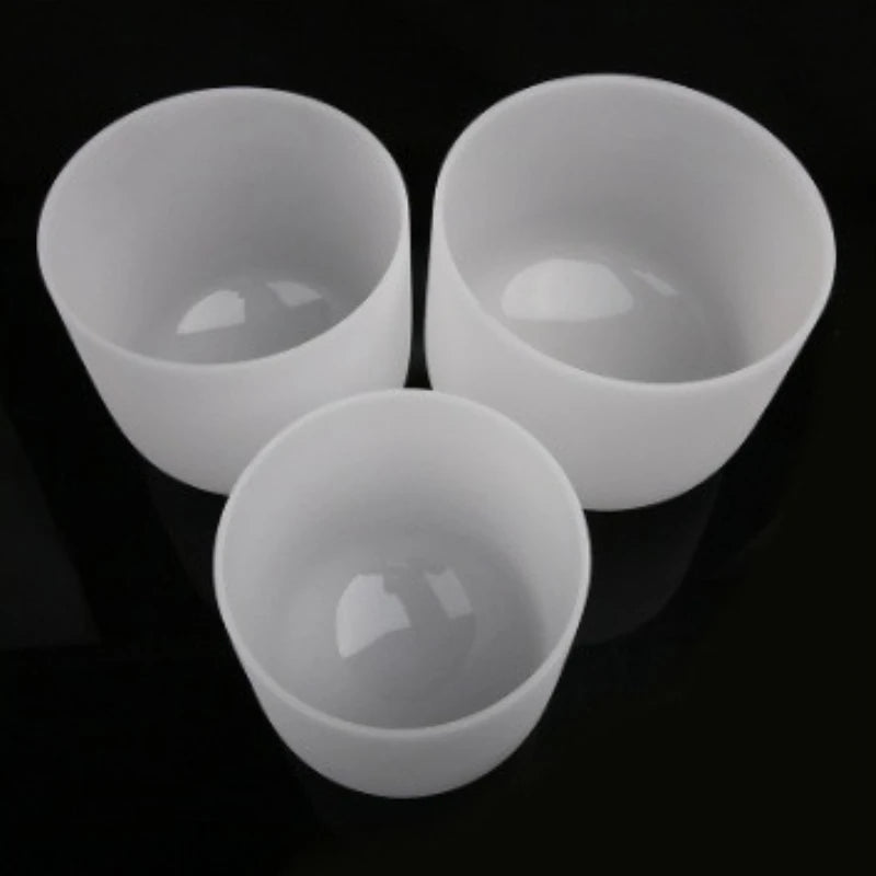 Crystal Singing Bowl – Quartz Sound Therapy Instrument for Yoga, Meditation, Spiritual Healing & Relaxation