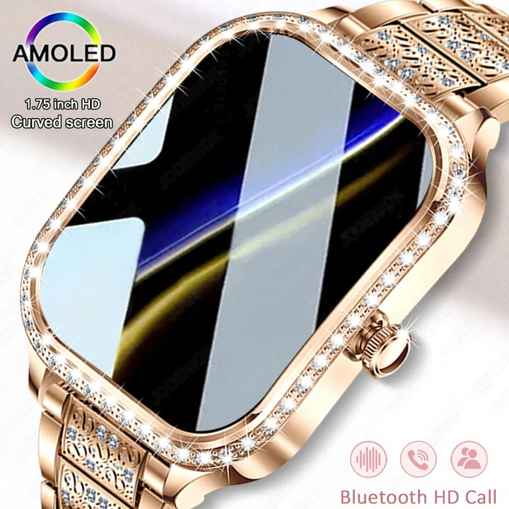 Women’s Smartwatch – Heart Rate, Blood Pressure, Music & BT Calling