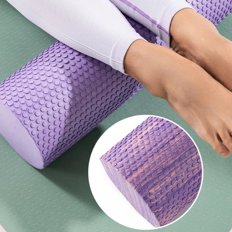EVA Foam Roller Yoga Column – 30/45/60cm Pilates Massage Block