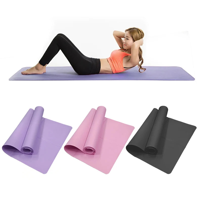 4mm EVA Anti-Slip Yoga Mat – Fitness & Pilates Exercise Mat