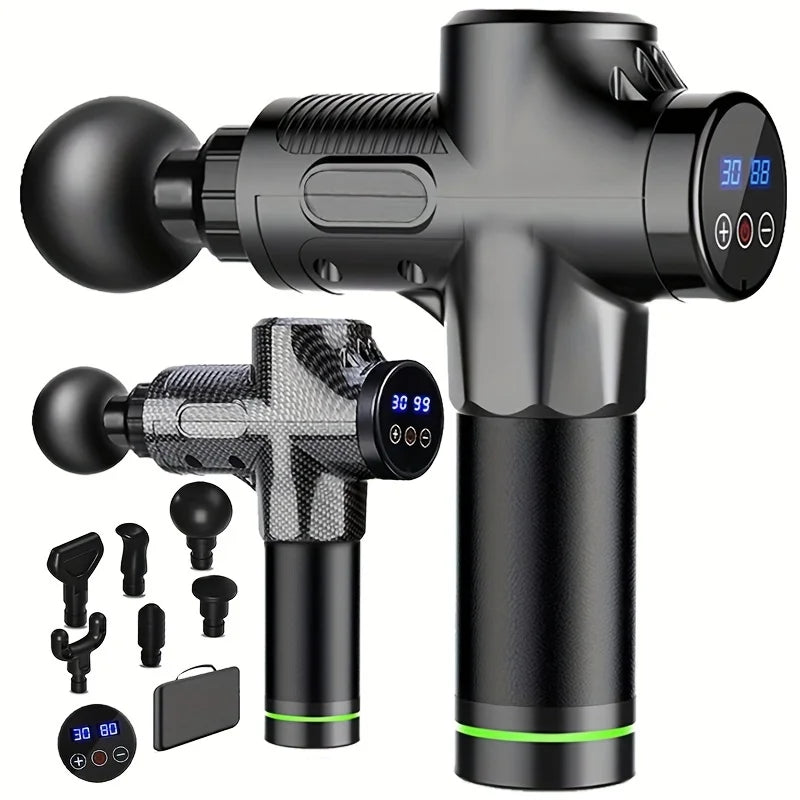 Portable Fascia Massage Gun – Deep Muscle Relaxation & Fitness