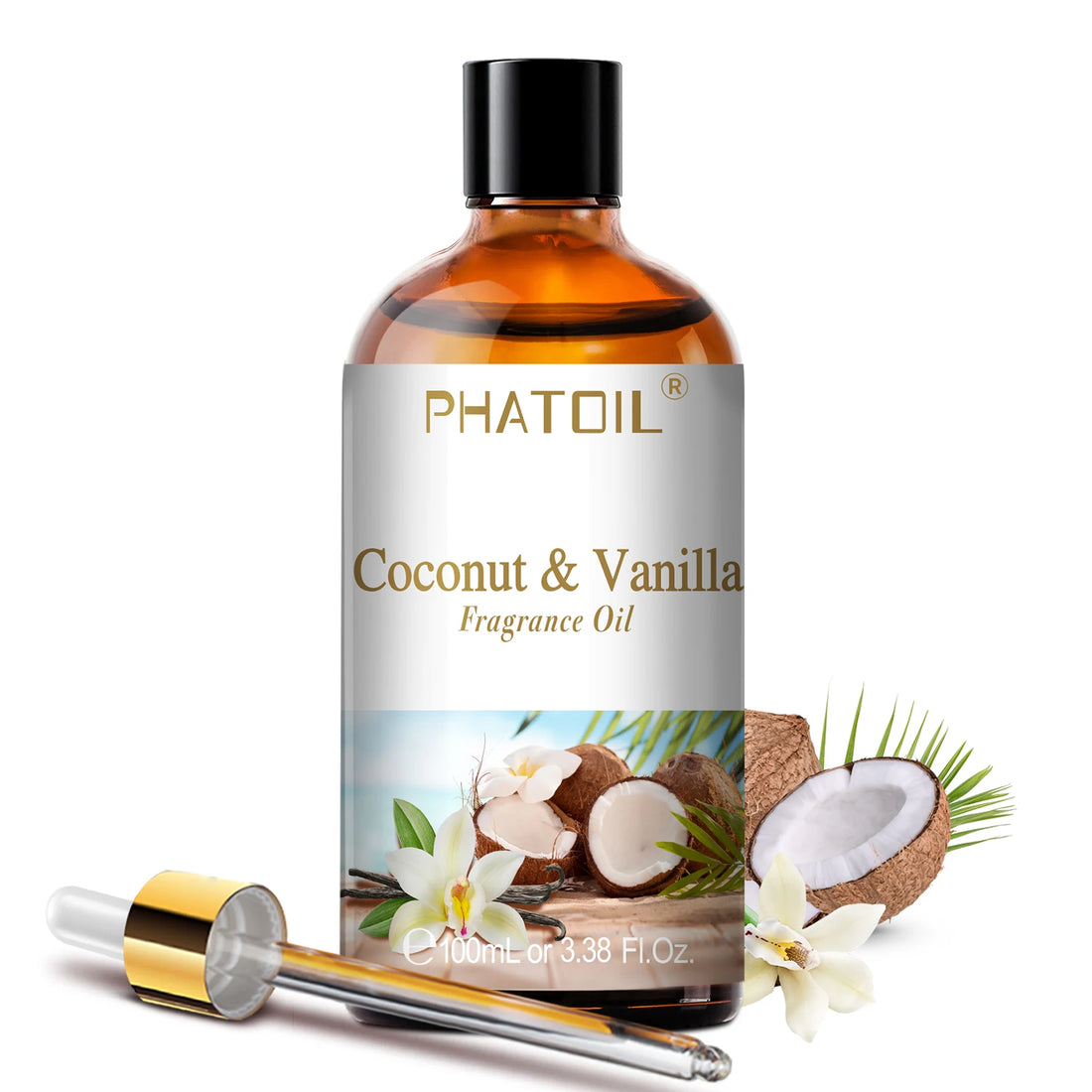 PHATOIL 100ml Aromatherapy Oil – Fragrance Essential Oil with Dropper