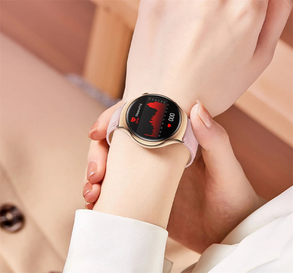 Women’s GPS Smartwatch with NFC, Bluetooth Call & Health Tracking