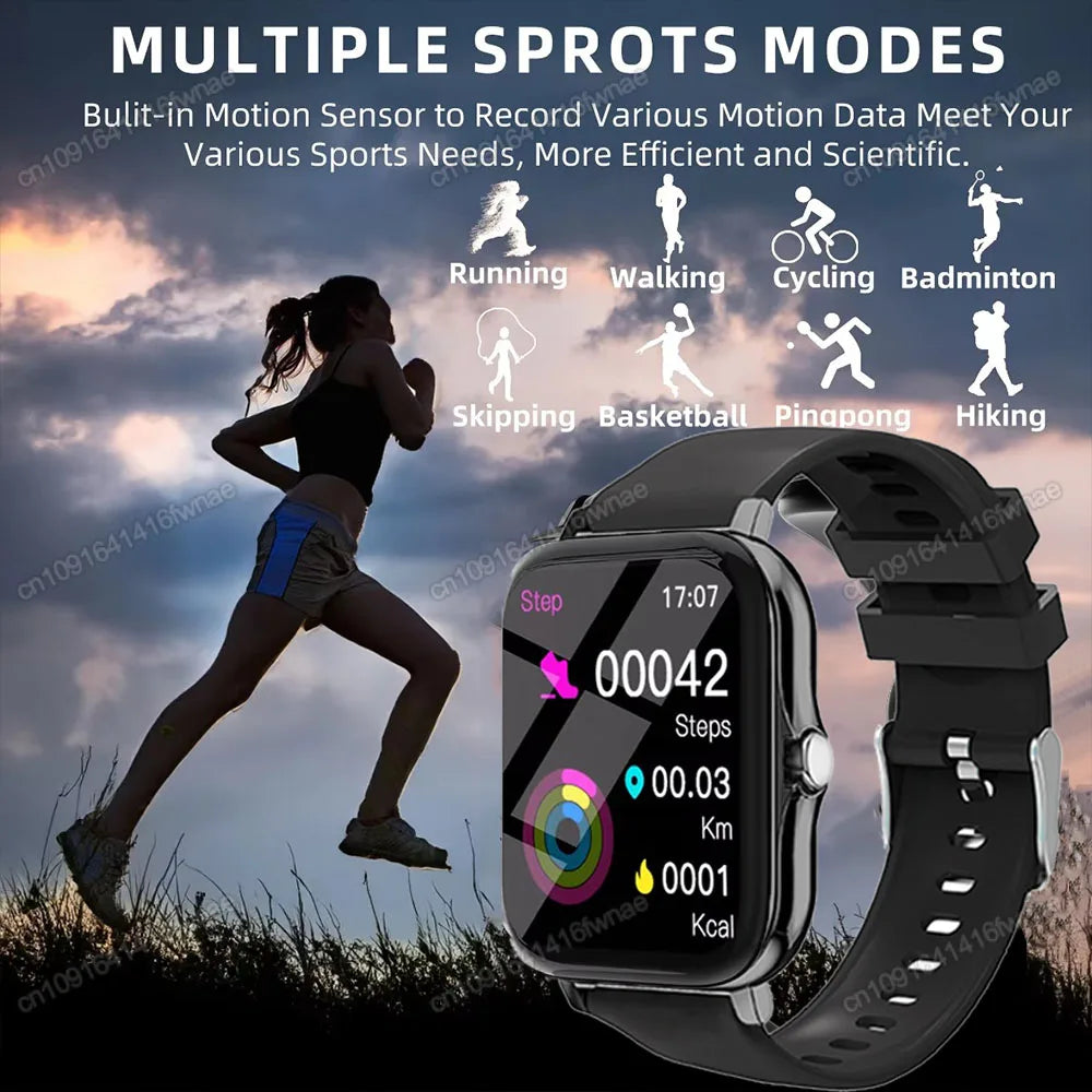 1.83" Waterproof Smartwatch with Call & Sleep Monitoring