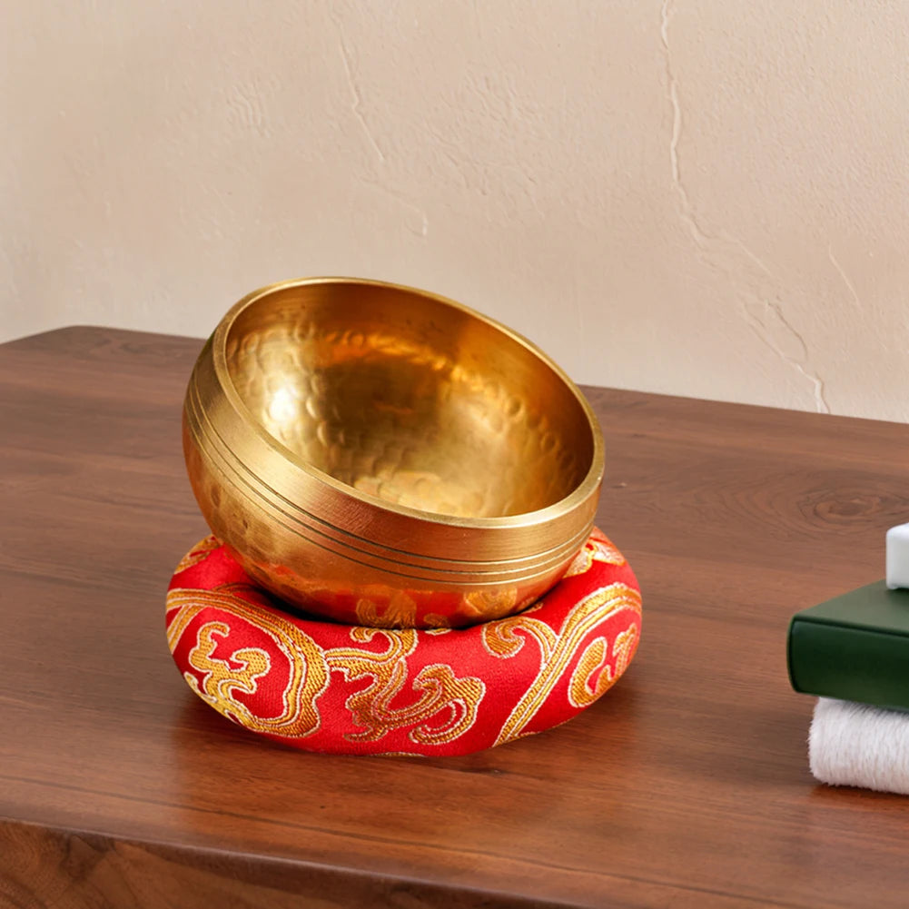 Tibetan Singing Bowl Set for Meditation, Yoga & Sound Healing Therapy