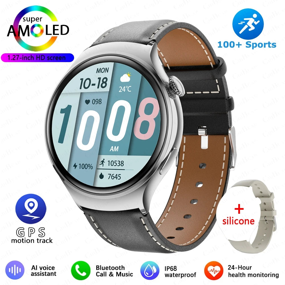 Women’s GPS Smartwatch with NFC, Bluetooth Call & Health Tracking