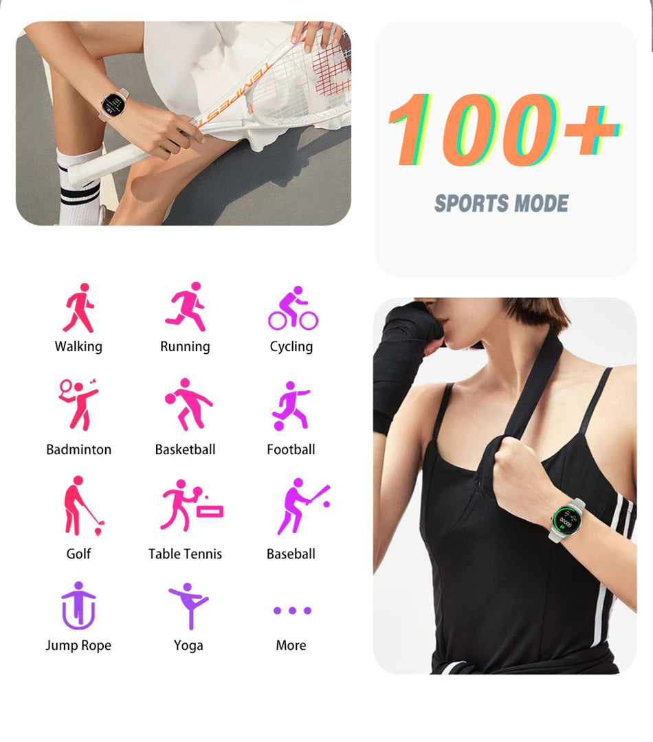 Women’s GPS Smartwatch with NFC, Bluetooth Call & Health Tracking