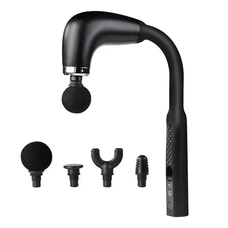 Smart Massage Gun – Rechargeable Handheld Electric Massager Hammer for Back & Full Body Relaxation