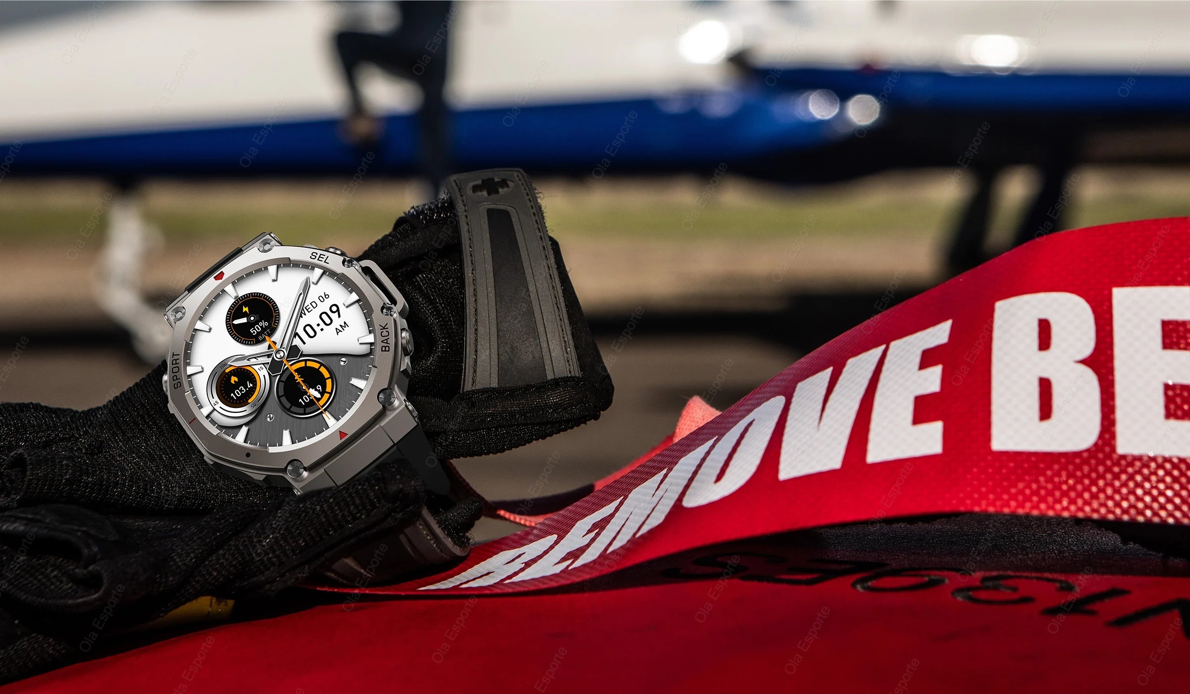 T-Rex 3 GPS Smartwatch – 10ATM Waterproof Military Sports Fitness Watch