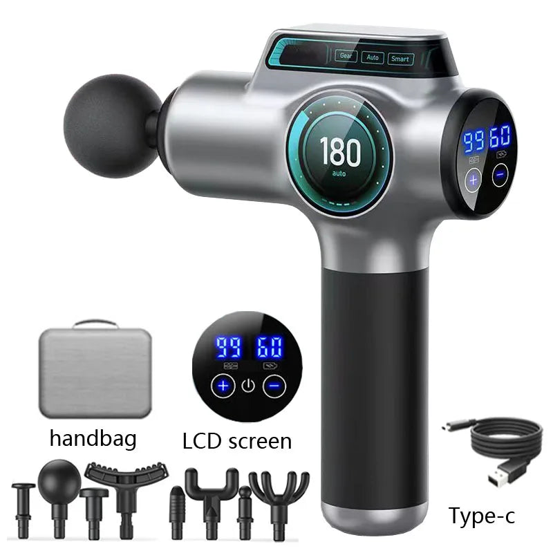99-Level Deep Tissue Massage Gun – Electric Muscle & Fascia Relaxation Tool
