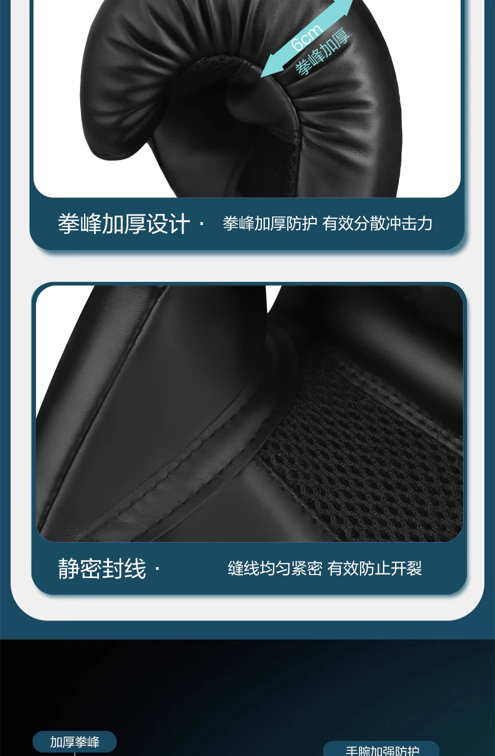 High-Quality PU Leather Boxing Gloves – 6/8/10/12oz Muay Thai, MMA, Free Fight & Sandbag Training Gloves for Men and Women