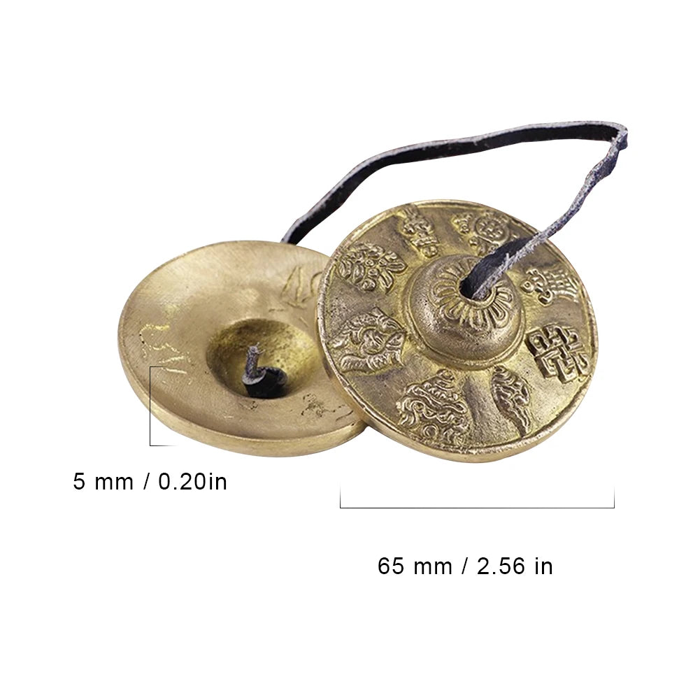 Tibetan Tingsha Cymbals – Meditation Bell for Sound Healing & Mindfulness