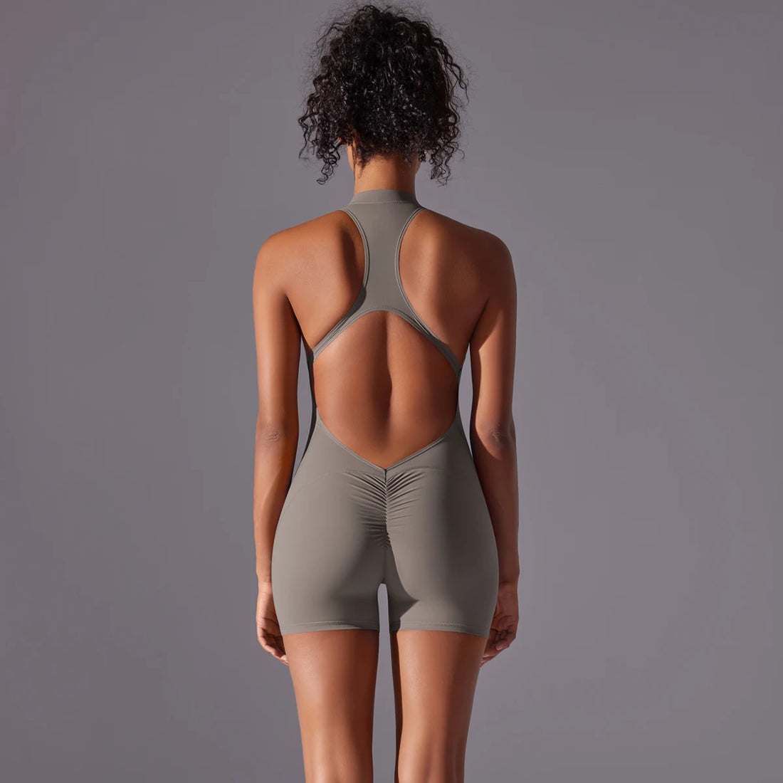 Women’s Push-Up Sports Bodysuit – Yoga & Fitness Activewear