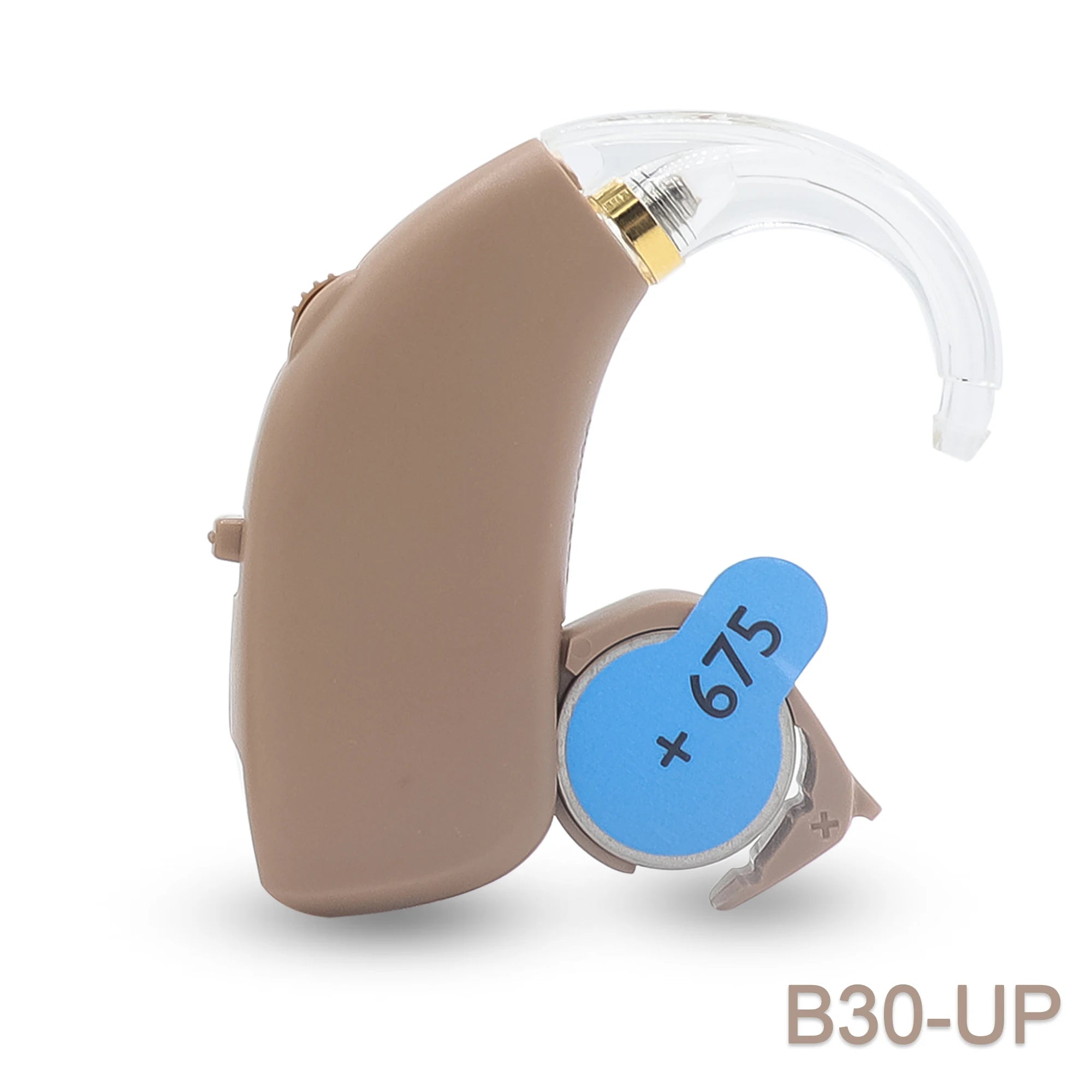 2024 BTE Digital Hearing Aid – Adjustable Tone Amplifier for Seniors