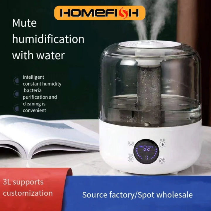 CK2 3L Silent Air Humidifier with Remote & Timer