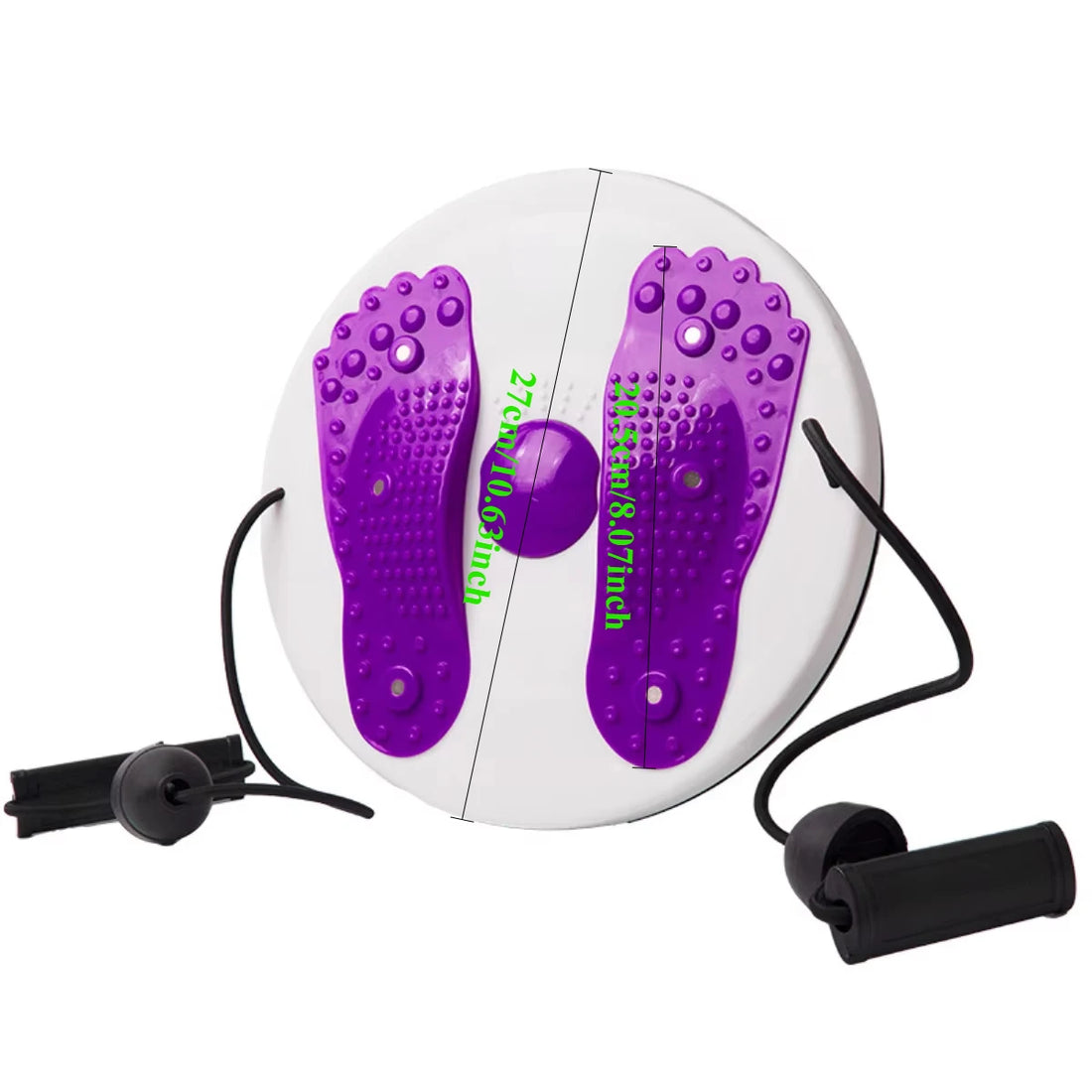 Portable Waist Twisting Disc – Magnetic Foot & Torsion Fitness Equipment