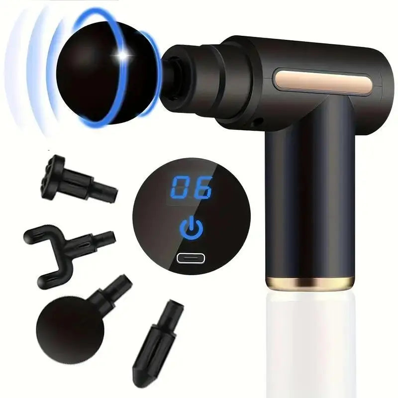 Portable Fascia Massage Gun – Deep Muscle Relaxation & Fitness