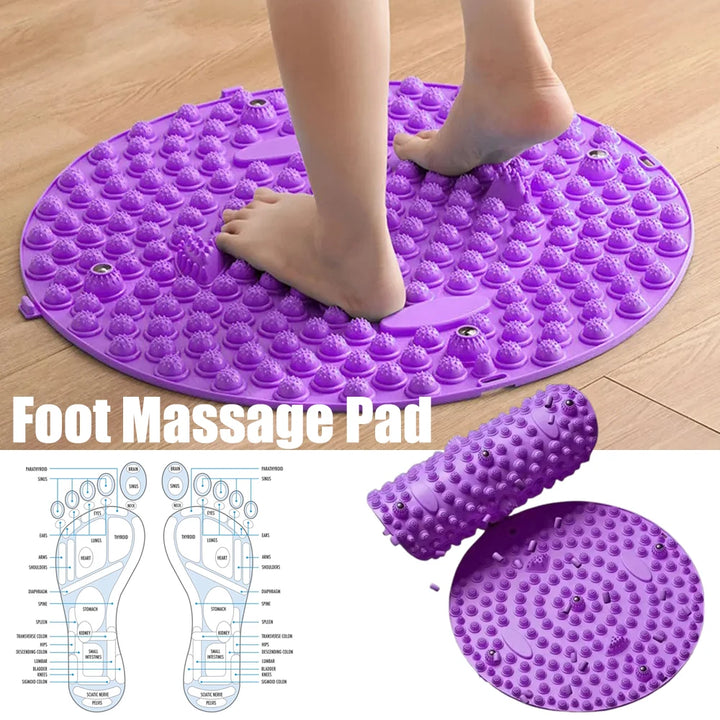 Fingerpressure Foot Massage Pad Acupressure Yoga Mat Training Board