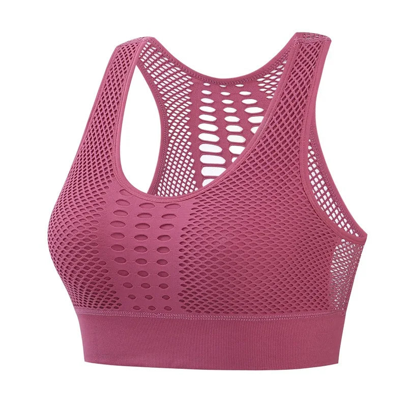 Hot Fitness Women’s Quick-Dry Sports Bra & Yoga Tank Top