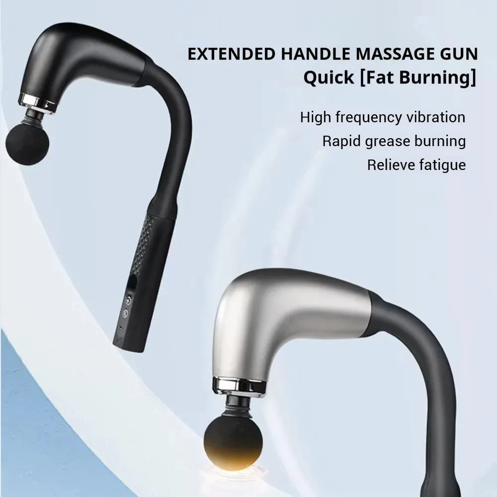 Smart Massage Gun – Rechargeable Handheld Electric Massager Hammer for Back & Full Body Relaxation