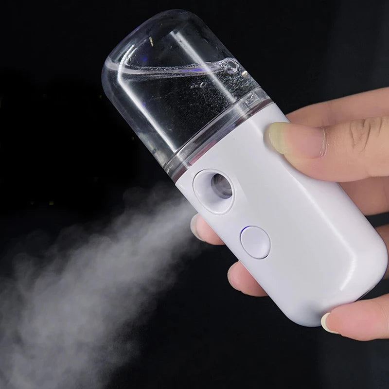 Mini Nano Facial Steamer – USB Portable Face Spray Beauty Instrument & Skin Care Humidifier